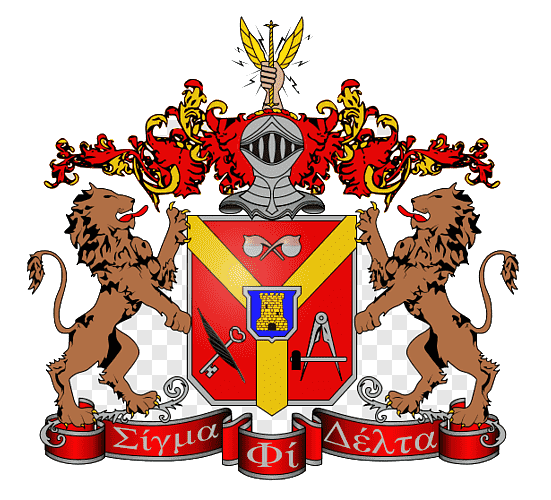 Sigma Phi Delta Lion Logo
